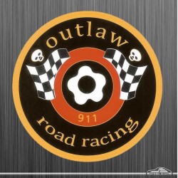 Autocollant Outlaw road...